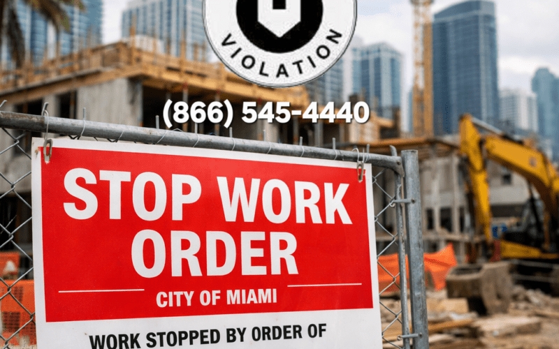 Stop Work Order